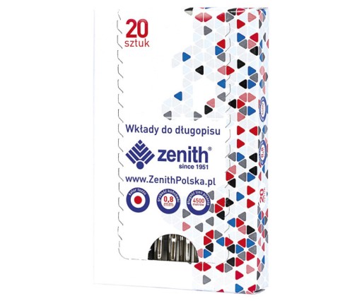 Červená náplň do pera Zenith