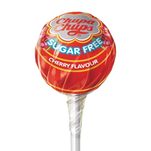 Chupa Chups Osviežujúca čerešňová lízanka bez cukru 11g