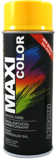 MAXI SPREJ NITRO LAK FARBA RAL 1023 žltá