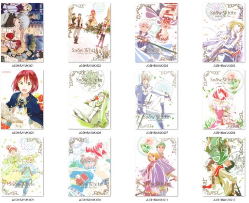 Plagát A3 Akagami no Shirayuki-hime VEĽKÝ VÝBER