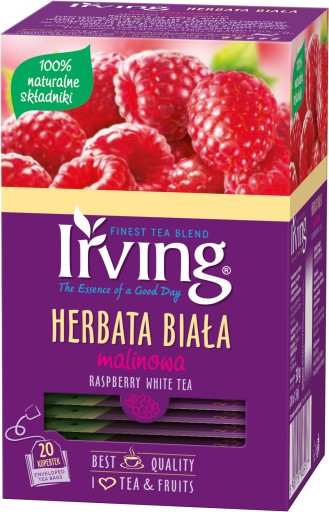 Irving biely malinový čaj 30 g