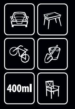 FARBA NA KOV PLAST v spreji žltá 1004