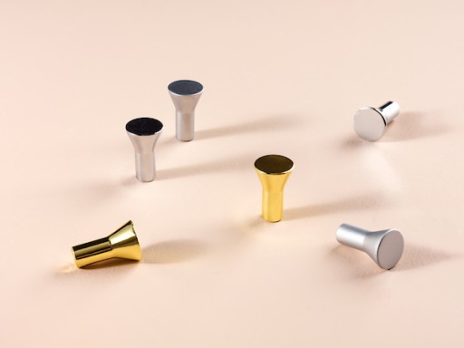 MINIMALISTIC Nábytková kľučka Gombík CHROME METAL