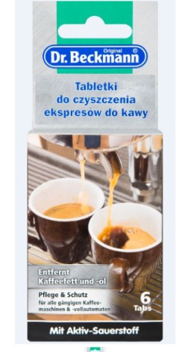 DR. BECKMANN TABLETY DO KÁVOVAROV 6 KS