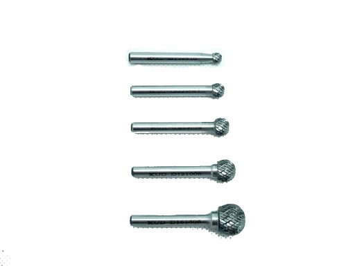 FRÉZA OTOČNÝ PILNÍK KUD 4x3 VHM PRO SHANK. 3 mm