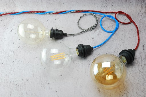 Držiak e27, dva krúžky, príruby, zámok LOFT