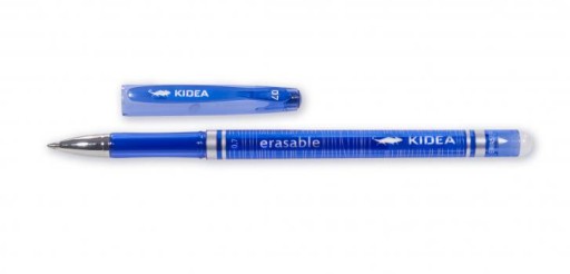 1x Kidea modré stierateľné guľôčkové pero na učenie sa písať