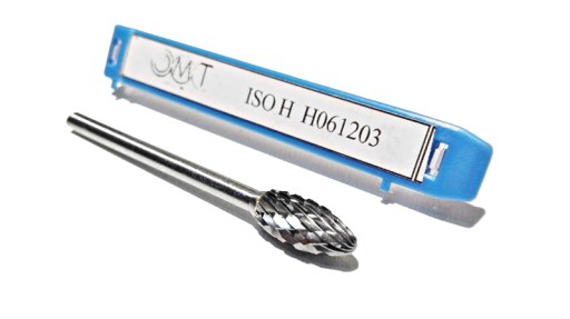 FRÉZA OTOČNÝ PILNÍK ISOH 6x12 VHM PRO SHANK. 3 mm
