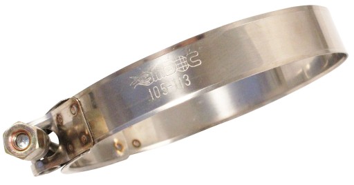 MDC T-Clamp svorka medzichladiča 105-113 mm svorka z nehrdzavejúcej ocele