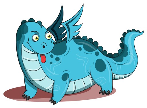 NÁLEPKA NA OKNO ZRKADLO NA NÁBYTOK DINOSAUR DINO DRAGON