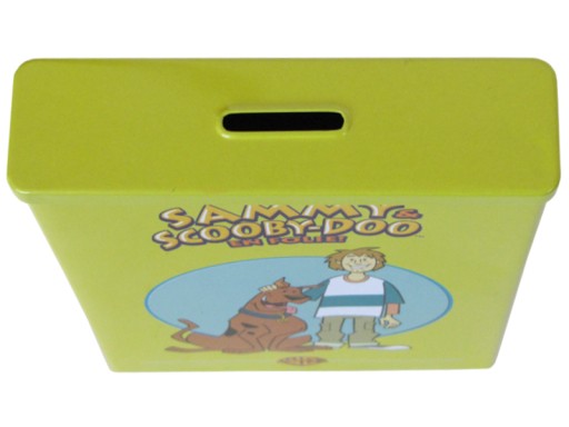 2v1 plechová krabička prasiatko SCOOBY DOO SHAGGY