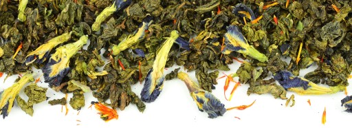 Tyrkysový čaj Oolong JADE PALACE (50 g) s Klitoriou Celedynowa