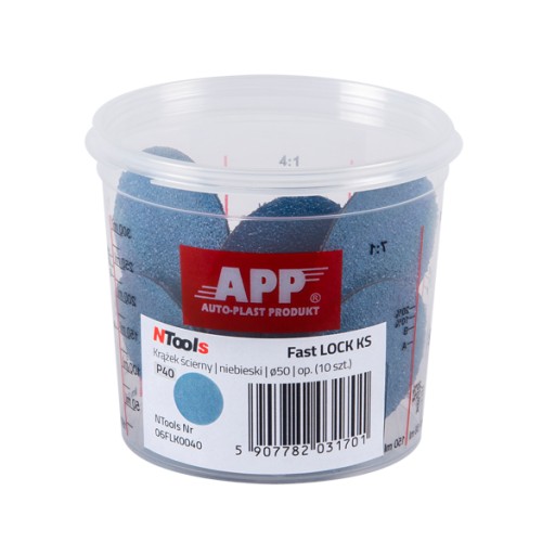 NTools Brúsny kotúč Fast LOCK KS BLUE P60