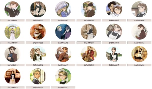 Manga Anime Emma Pins MNOHÉ DIZAJNY