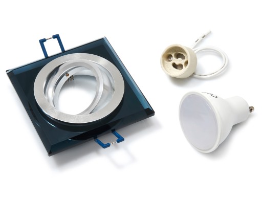 HALOGÉNOVÉ SKLENENÉ SVIETIDLÁ + LED 1,5W + GU10 SET