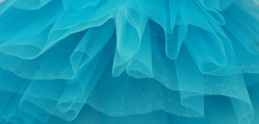 # TYLOVÁ SUKŇA TUTU SUKŇA 30cm tyrkysová