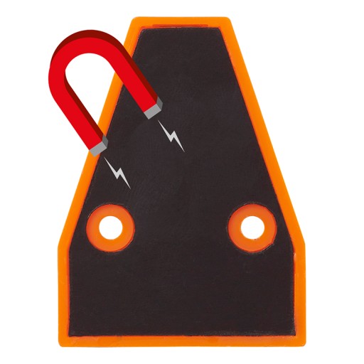LEVEL krížová vrecková pyramída s magnetom