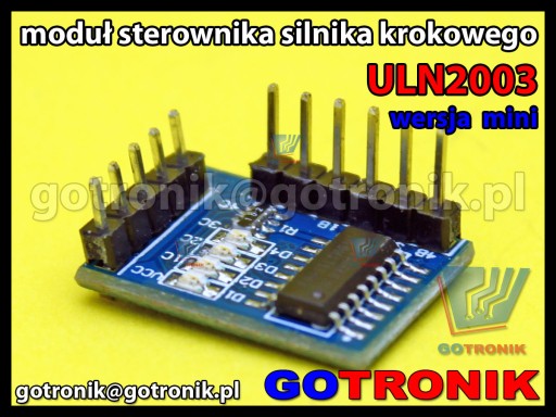 Modul ovládača krokového motora ULN2003 mini_067
