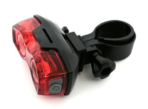 LED ZADNÉ BICYKELOVÉ SVETLO pre ZADNÝ BICYKEL, 3 REŽIMY
