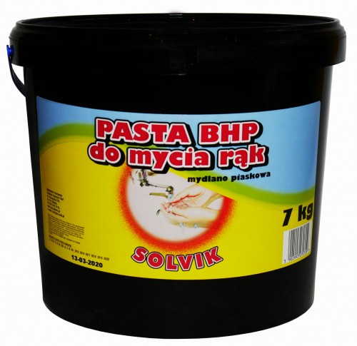 SOLVIK BHP piesková pasta 0,5 kg - efektívne umývanie rúk, hydratuje