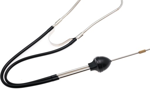 AUTODIELNA DIAGNOSTICKÝ STETOSKOP PRE MECHANIKA STRIEBORNÝ