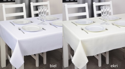 biely obrúsok odolný voči škvrnám 75x75 vzor 1 svadobný krst na sväté prijímanie