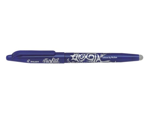 Guľôčkové pero stierateľné, Pilot Frixion 0,7 mm modré
