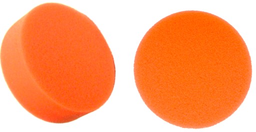 Hubka Leštiaci Pad Mini 80mm suchý zips - oranžová