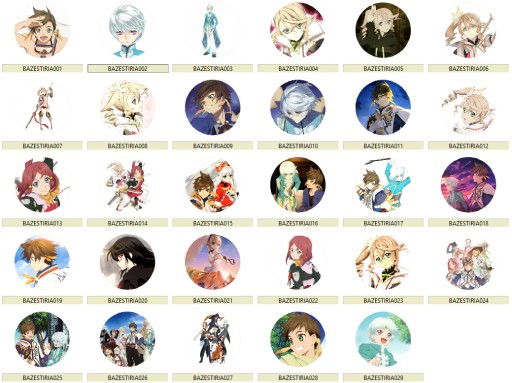 Anime Tales of Zestiria Pins MNOHÉ DIZAJNY