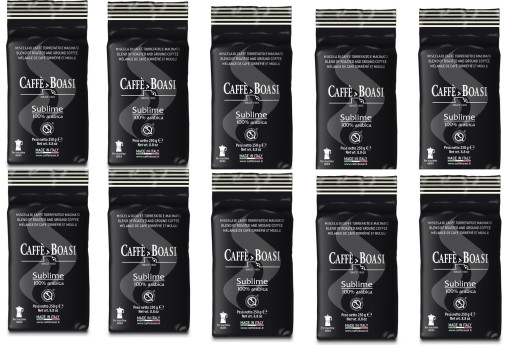 CAFFE BOASI SUBLIME mletá káva 100% Arabica 250g