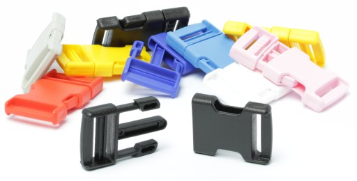 Plastové spony, 10 kusov Na batohy 3 cm, 30 mm