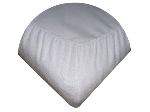 Jersey posteľná plachta 60x120 biela OLKA