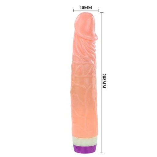 FLEXIBILNÝ NAPNUTÝ VIBRÁTOR, VEĽKÁ HLAVA