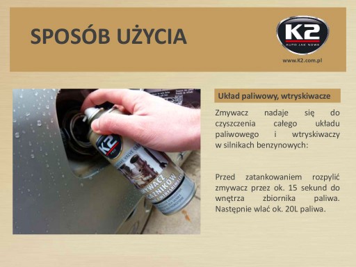 K2 ČISTIČ VSTREKOVAČA KARBURÁTORA EGR TURBO