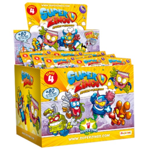 Super Zings Series 4 akčná figúrka s robotickým prekvapením