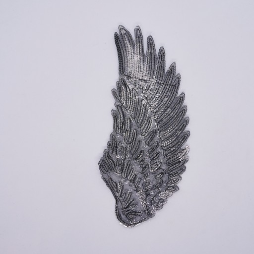 Nášivka s flitrami SILVER WINGS THERMO