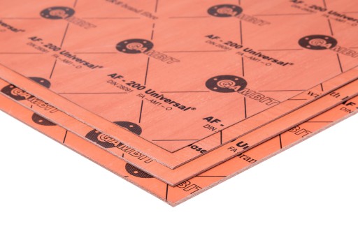 Materiál tesnenia GAMBIT AF-200 tanier - 1mm - 25x25cm | 250 x 250 x 1 mm