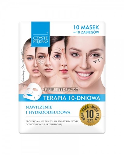 Estetica Clean Beauty hydratačné masky 10 ks.