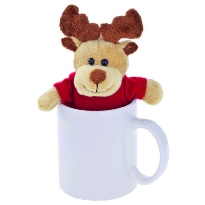 Plyšový sob Santa Claus, vianočný darček pre deti na Mikuláša