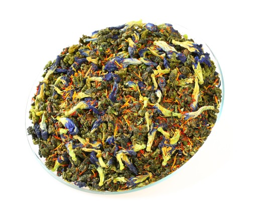Tyrkysový čaj Oolong JADE PALACE (OT) (50 g) s Klitoriou Seledynowou