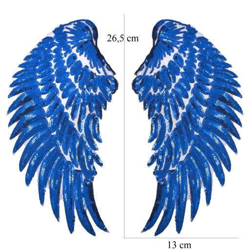 THERMO WINGS flitre PARA nášivky modré