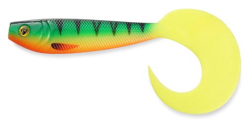 FOX Rage Pro Grub Twister 12cm - Fire Tiger