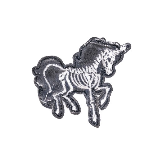Nažehľovacia náplasť UNICORN skeleton THERMO