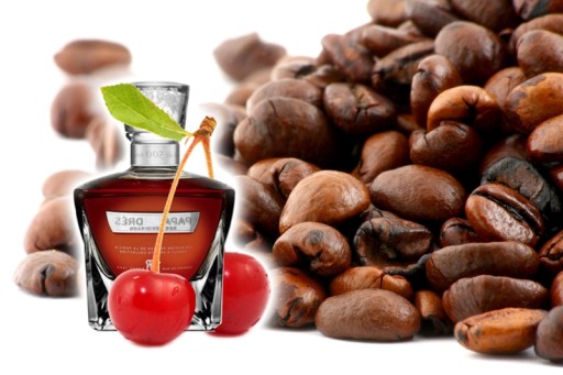 Káva 100% ARABICA s príchuťou ČEREŠNE V ROM (100g)