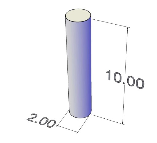 Neodymový magnet MW 2x10 mm N38H 120 St.C 10 ks.