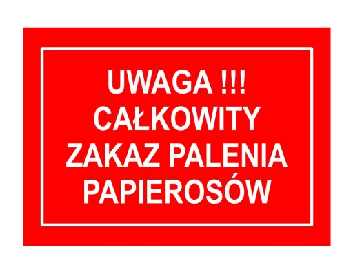 POZOR!! ZÁKAZ FAJČIŤ! - DOSKA
