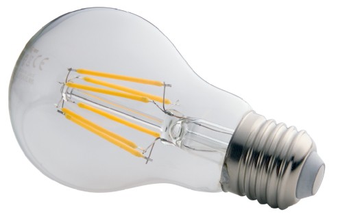 DEKORATÍVNA LED ŽIAROVKA FILAMENT E27 6W = 50W
