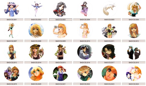 Manga Anime Excel Saga Pins MNOHÉ DIZAJNY