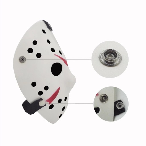 JASON FRIDAY THE 13TH VOORHEES FREDDY FRIDAY HORROR MASKA pre KOSTÝMY