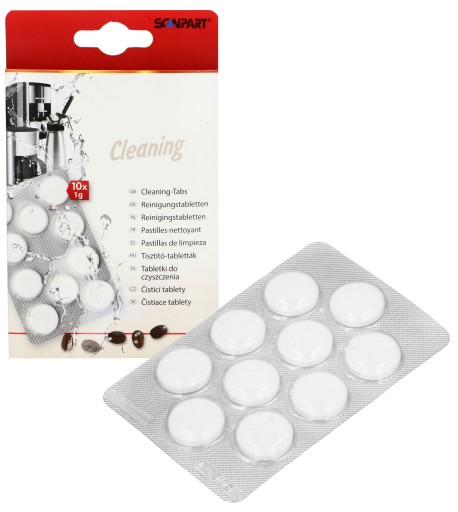 SCANPART TABLETY NA ČISTENIE STROJOV 10 ks.